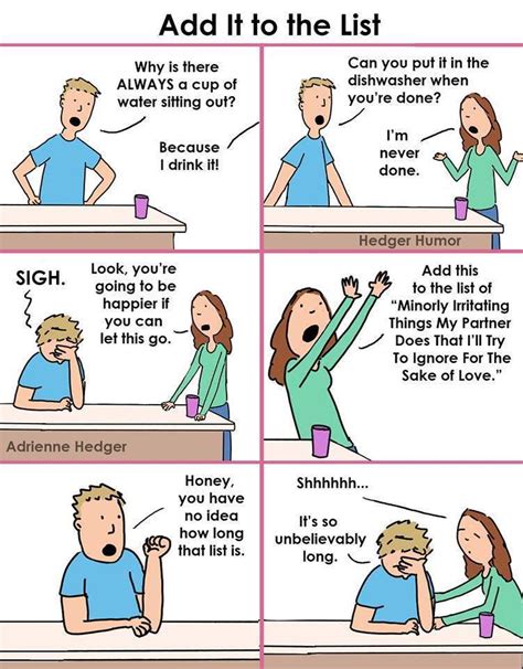 Hilarious Cartoon Brilliantly Sums Up Married Life