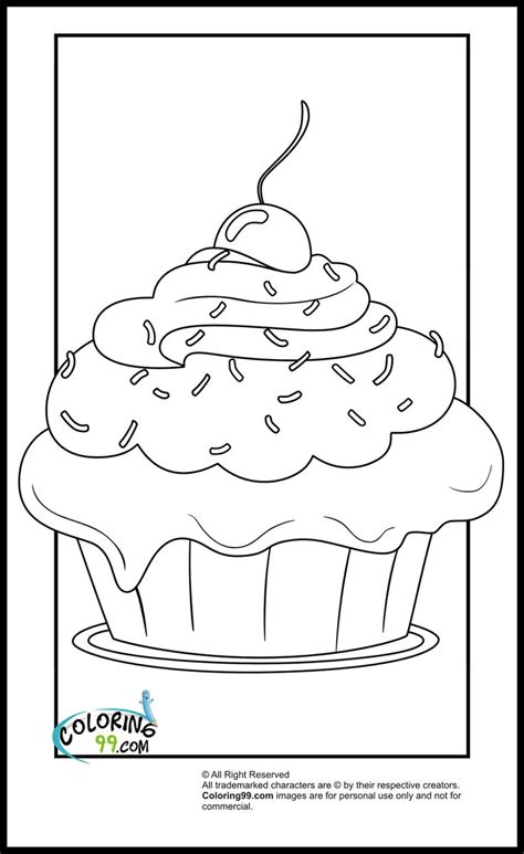 cupcake coloring page viewing gallery cupcake coloring pages leaf