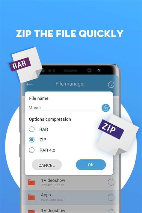 zip file opener  android offever