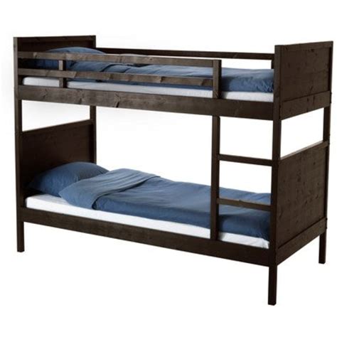 ikea twin size bunk bed frame black brown  walmartcom