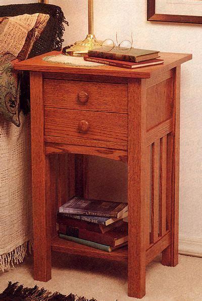 arts  crafts mission  table night stand indoor home furniture