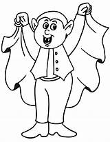 Vampire Coloring Pages sketch template