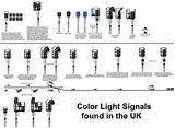 Light Signals Color sketch template