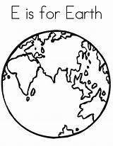 Earth Template Coloring Print Clipart Clip sketch template