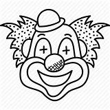 Clown Drawing Clipart Joker Circus Happy Face Carnival Paintingvalley Drawings Icon Transparent Explore Webstockreview Clowns sketch template