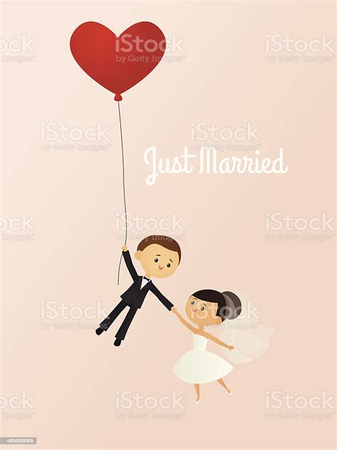 Just Married Stock Vector Art 465650069 Istock
