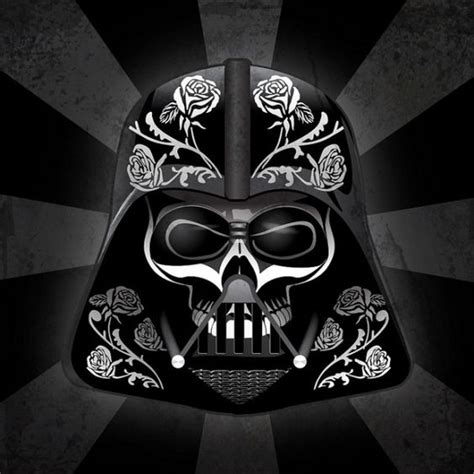 darth vader sugar skull darth vato pinterest skull design storm