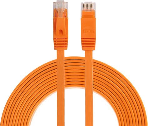 bolcom  qubix internetkabel  meter oranje cat ethernet kabel rj utp kabel met