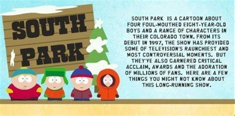facts  south park infographic  fact site