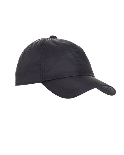 emporio armani mens all over logo baseball cap black hat