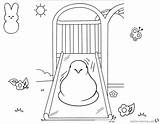 Peeps sketch template