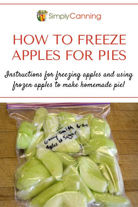 Freezing Apples Tips And Tricks For Dry Pack In Syrup And Pie Recipe
