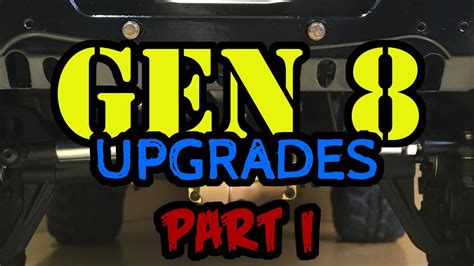 gen  upgrades part  youtube