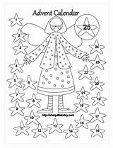 Advent Coloring sketch template
