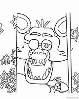 Coloring4free Freddys sketch template