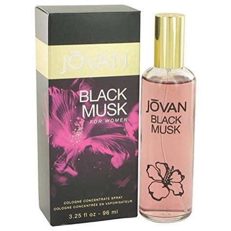 jovan black musk by jovan cologne concentrate spray 3 25 oz for women