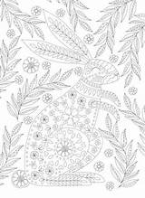 Adulte Coloriages Lapin sketch template