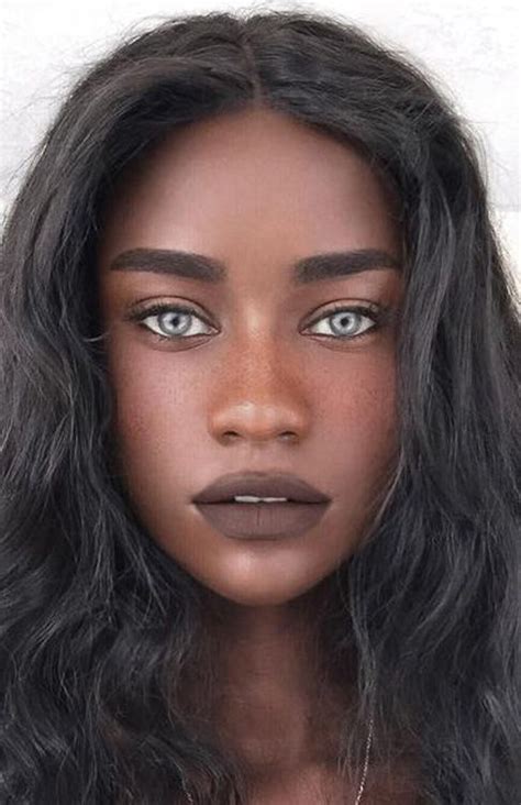 dark women with colored yes are dam mesmerising love them light hair