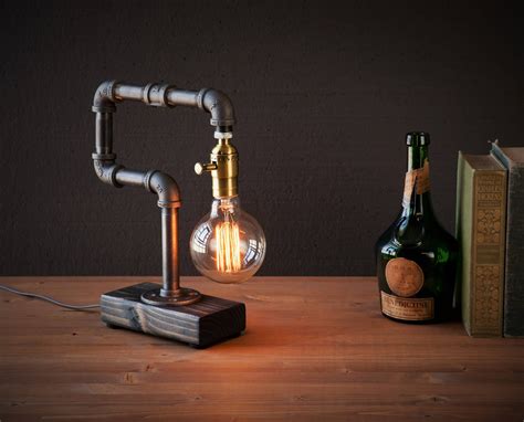 Table Lamp Desk Lamp Edison Steampunk Lamp Rustic Home Decor T For