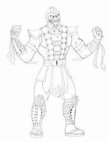 Mortal Kombat Scorpion Coloringme Pintarcolorir Bygu sketch template