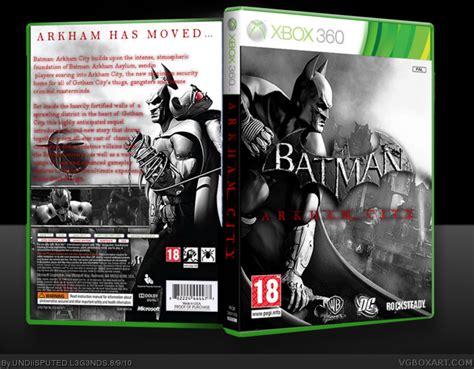 Batman Arkham City Xbox 360 Box Art Cover By Undiisputed