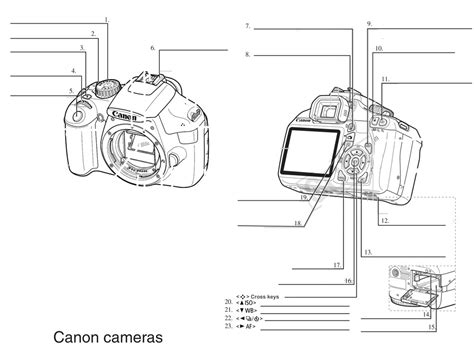 camera parts canon diagram quizlet