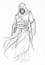 Altair Creed Deviantart Patrickbrown Assassin Drawing Sketch Cool Poses Will Choose Board sketch template