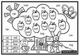 Fiera Phonics Word Assemblage sketch template