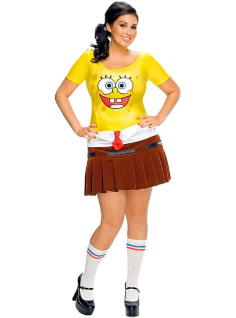 sexy spongebob adult costume express delivery funidelia