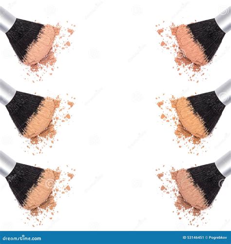 shades  loose cosmetic powder stock image image  background closeup