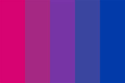 Bisexuality Color Palette
