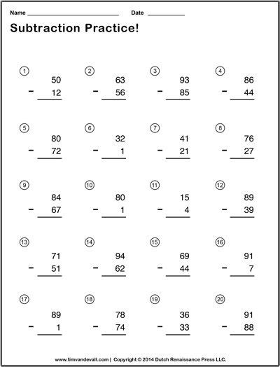ejercicio de   practicar multiplicaciones de dos cifras