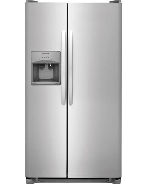 frigidaire ffssts  cu ft side  side refrigerator stainless steel