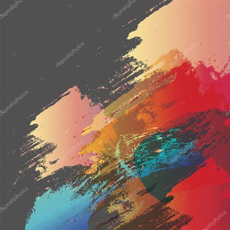 abstract paint brush stroke background stock vector image  cdahabians
