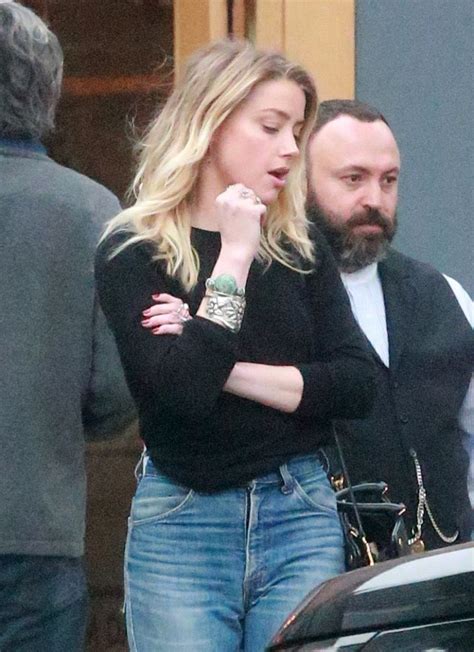 amber heard in jeans out for dinner in los angeles 12 10 2016