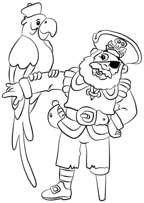 easy  print pirate coloring pages tulamama