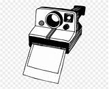 Polaroid Camera Clipart Clip Transparent Old Vector Template Retro Frame Pinclipart Scenic Square Flash Pngkit Pngfind sketch template