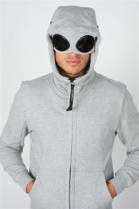 gilet cp company gris