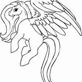Pegasus Coloring Pages Pony Little Kids Coloring4free Colouring Printable Print Color Pegas Adults Getcolorings Horse Getdrawings Choose Board sketch template