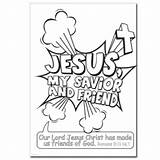 Coloring Savior Jesus Pages Friend Kids Crafts School Bible Sheets Knowing Christmas Sunday Discipleland Designlooter Christian Activities Nativity Church Book sketch template