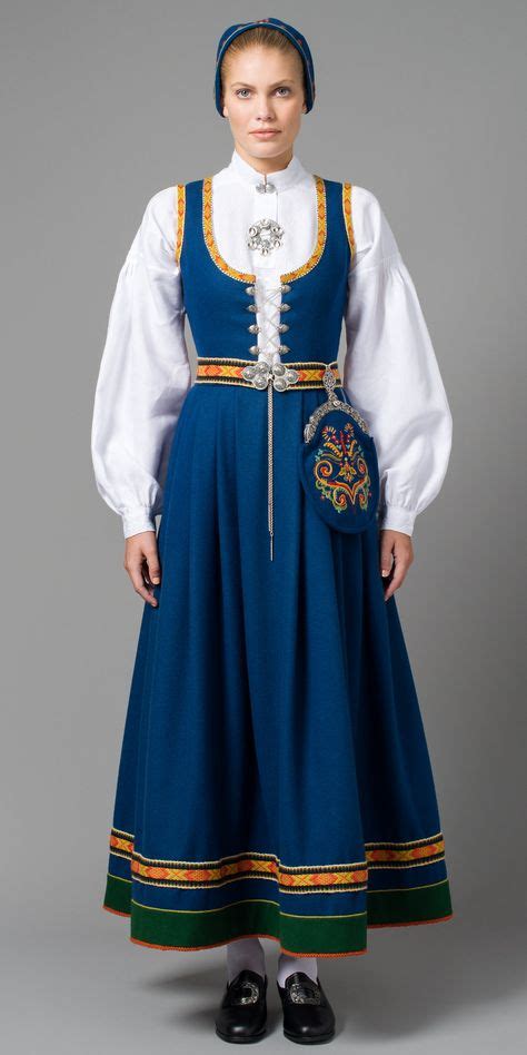 Swedish National Costume National Traditional Outfits Pinterest