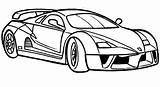 Automobili sketch template