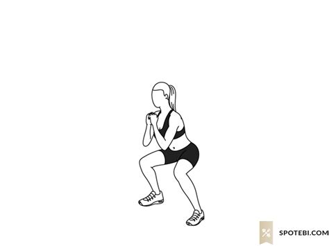 flutter kick squats illustrated exercise guide