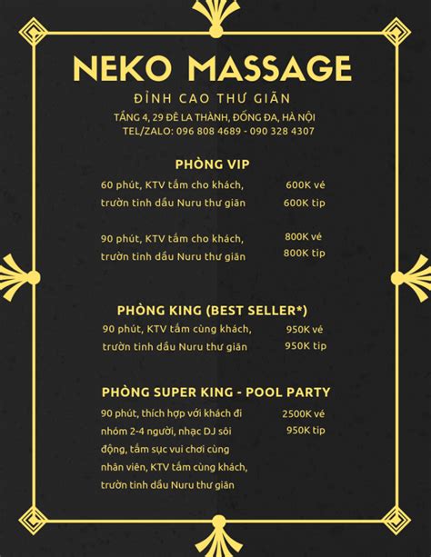 Neko Nuru Massage Hanoi Life