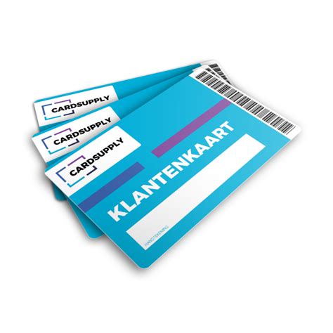 klantenkaart laten drukken cardsupply nederland