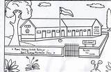 Mewarnai Sketsa Pemandangan Sd Kelas Lingkungan Adiwiyata Kartun Warna sketch template