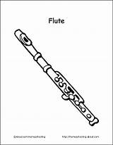 Flute Coloring Colouring Instrument Drawing Pages Clipart Musical Piccolo Music Flutes Kids Toddler Explore Basic Learn Drawings Draw Charts Worksheets sketch template