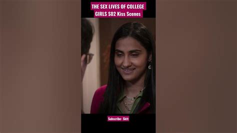 the sex lives of college girls s02 kiss scenes bela and eric amrit