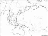 Pacific Map Blank Maps sketch template