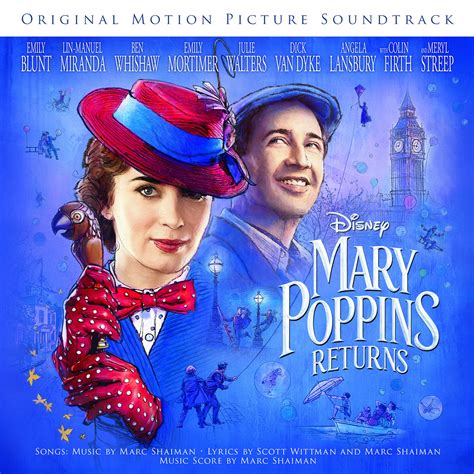 mary poppins returns soundtrack  today mickeyblogcom